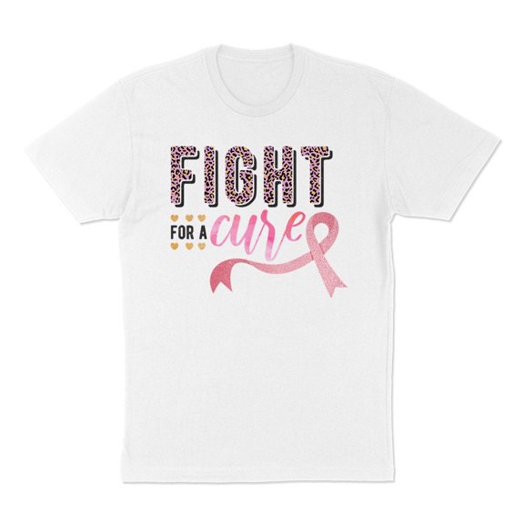 Fight for a Cure Shirt Unisex Large White