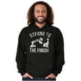 thumbnail image 3 of Strong To The Finish Popeye Bluto Hoodie Hooded Sweatshirt Men Brisco Brands M, 3 of 6