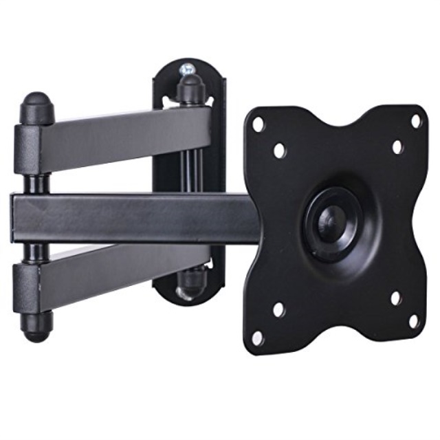 videosecu articulating tilt swivel tv wall mount bracket for vizio 24" e24c1 d24d1 d24hn