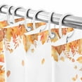 thumbnail image 6 of Shower Curtains for Bathroom-72"x72",Fall Sunflowers Thanksgiving Pumpkin Waterproof Bath Curtain Grommet Shower Curtain Set with Hooks, 6 of 6