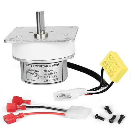 

Auger Feed Motor for Quadra-Fire 812-4421 812-4420 Compatible with Heatilator CAB50 PS35 PS50 7000-500 120V Motor