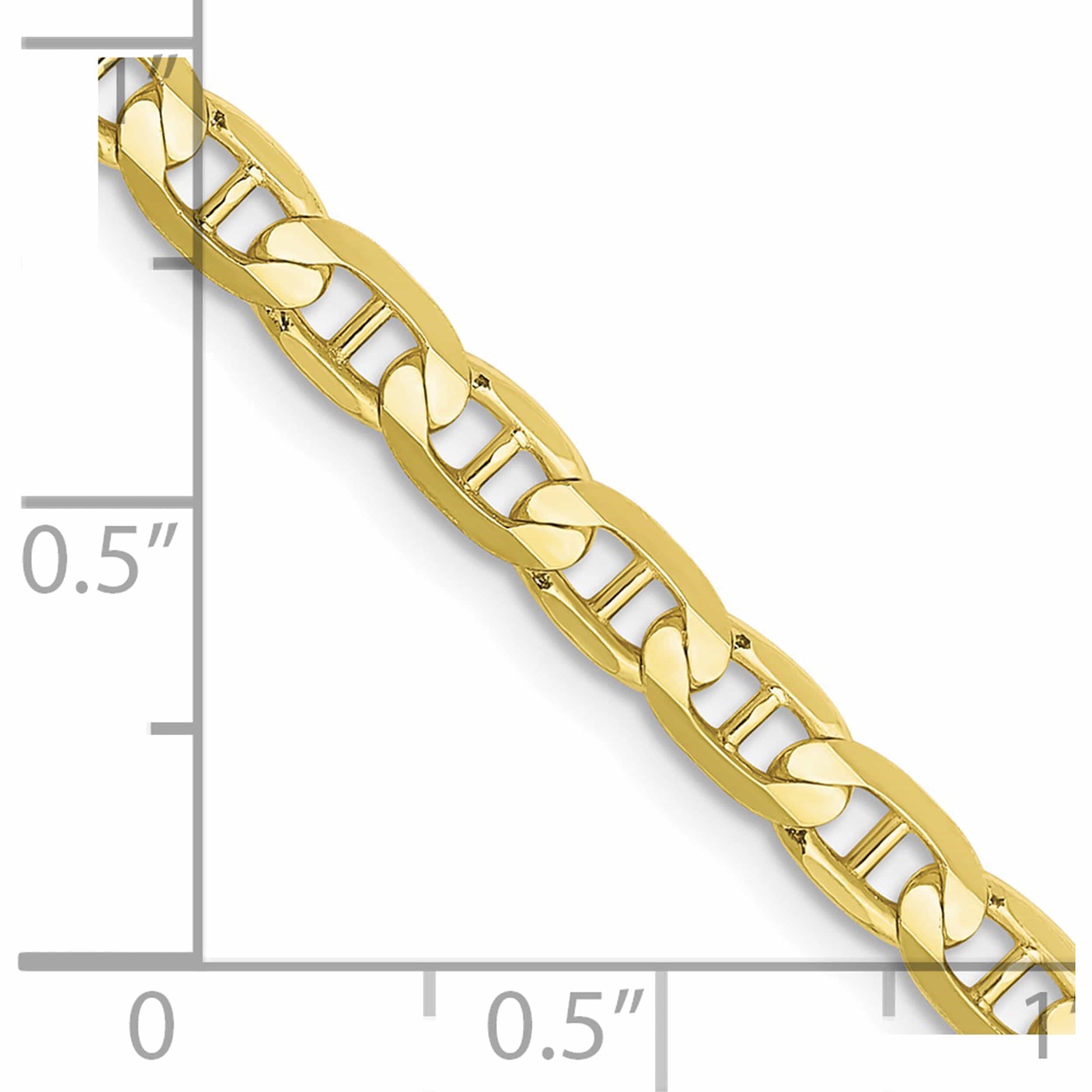 超激安 Concave 3.75mm Gold Yellow 10K 18 超激安 Concave 3.75mm Gold Yellow 10K 18
