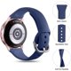 thumbnail image 2 of (Paquete de 3) Correa delgada para reloj Samsung Active 2 de 40 mm y 44 mm, Galaxy Watch 3 de 41 mm/galaxy Watch de 42 mm/gear S2 Classic/gear Sport Bands, correa de silicona de 20 mm F, 2 of 5