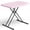 Pink, variant on WASUHE 30" Small Folding Table, Height Adjustment Tv Tray Table, Practical Portable Tv Dinner Table for Eating, Sofa, Indoor/Outdoor, White