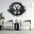 thumbnail image 6 of Deer Silhouette Metal Wall Art, 6 of 12