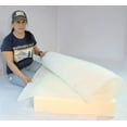 thumbnail image 4 of Mybecca 36 Inch Wide (5 Yards) Quilt Batting Multipurpose Dacron Fiber Polyester Wadding Fabric Loft Upholstery Grade Padding (36x15') (36 x 180) (2' x 15'), 4 of 4