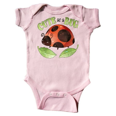 

Inktastic Cute as a Bug- Ladybug Gift Baby Boy or Baby Girl Bodysuit