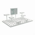 thumbnail image 3 of Econoco ZNKIT2GW Modular Fixture Base Kit, Gloss White, 3 of 4