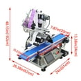 thumbnail image 2 of Automatic Desktop Conveyor Table Plate Labeling Machine Coding Machine Flat Labeling Machine, 2 of 12