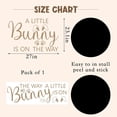 thumbnail image 2 of ZAIBIANHAO A Little Bunny is On The Way Baby Shower Balloons Arch Decal - Some Bunny Party Background Decal for Spring Easter Rabbit Themed Baby Shower, 2 of 6