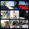 thumbnail image 5 of Faro/Luz de Bicicleta Recargable, Delantera y Trasera, 4 Modos de Brillo, Incluye Cable USB, Resistente a Golpes, Impermeable, para Bicicletas de Montaña, de Carretera, Cochecitos y Camping, 5 of 5