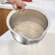 thumbnail image 3 of Colador de acero inoxidable 304 para lavar arroz, colador de frutas y verduras, utensilios de cocina, 3 of 5
