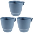 thumbnail image 3 of WORGEOUS 3pcs Hanging Plant Pot Fence Hanging Plant Railing Flowerpot for Balcony Fence, 3 of 8