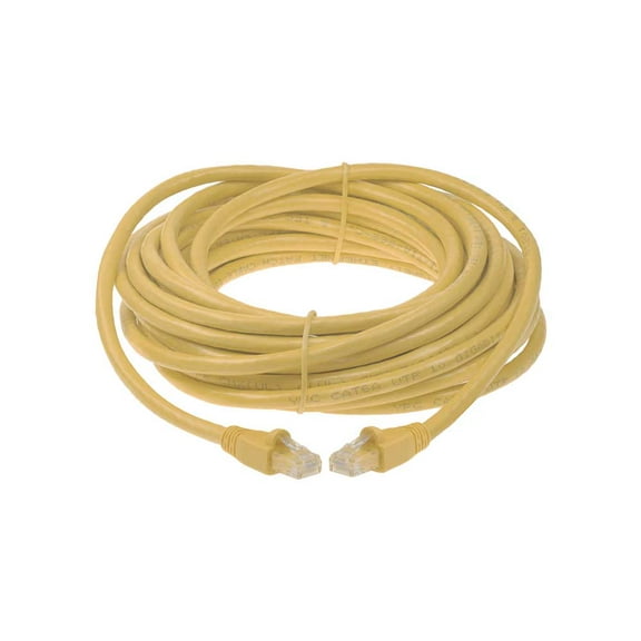 SF Cable Cat6A UTP Ethernet Cable, 75 feet - Yellow