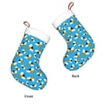thumbnail image 3 of Salouo Flying Bees Print Christmas Stockings,Large Xmas Stocking Set of 1 Holiday and Farmhouse Stocking for Christmas Holiday Party Decoration(17.7*11 Inch), 3 of 7
