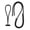 Classic black, variant on Secure Locking Phone Neck Strap Wristband strong Metal Clip for Mobile Devices