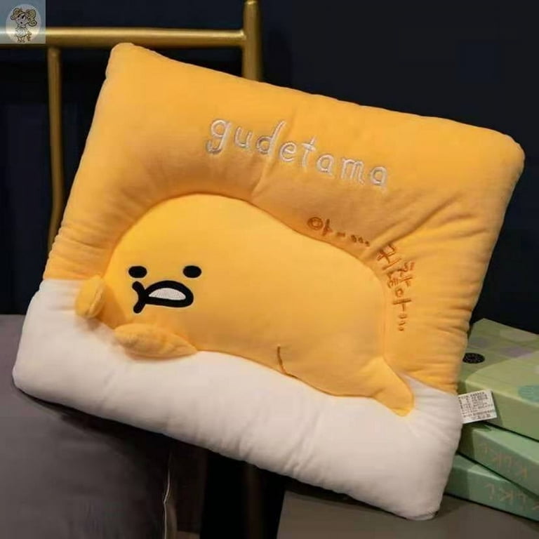 Kuromi Friend Egg Yolk Plush Cushion Cute Gudetamas Dolls Cartoon