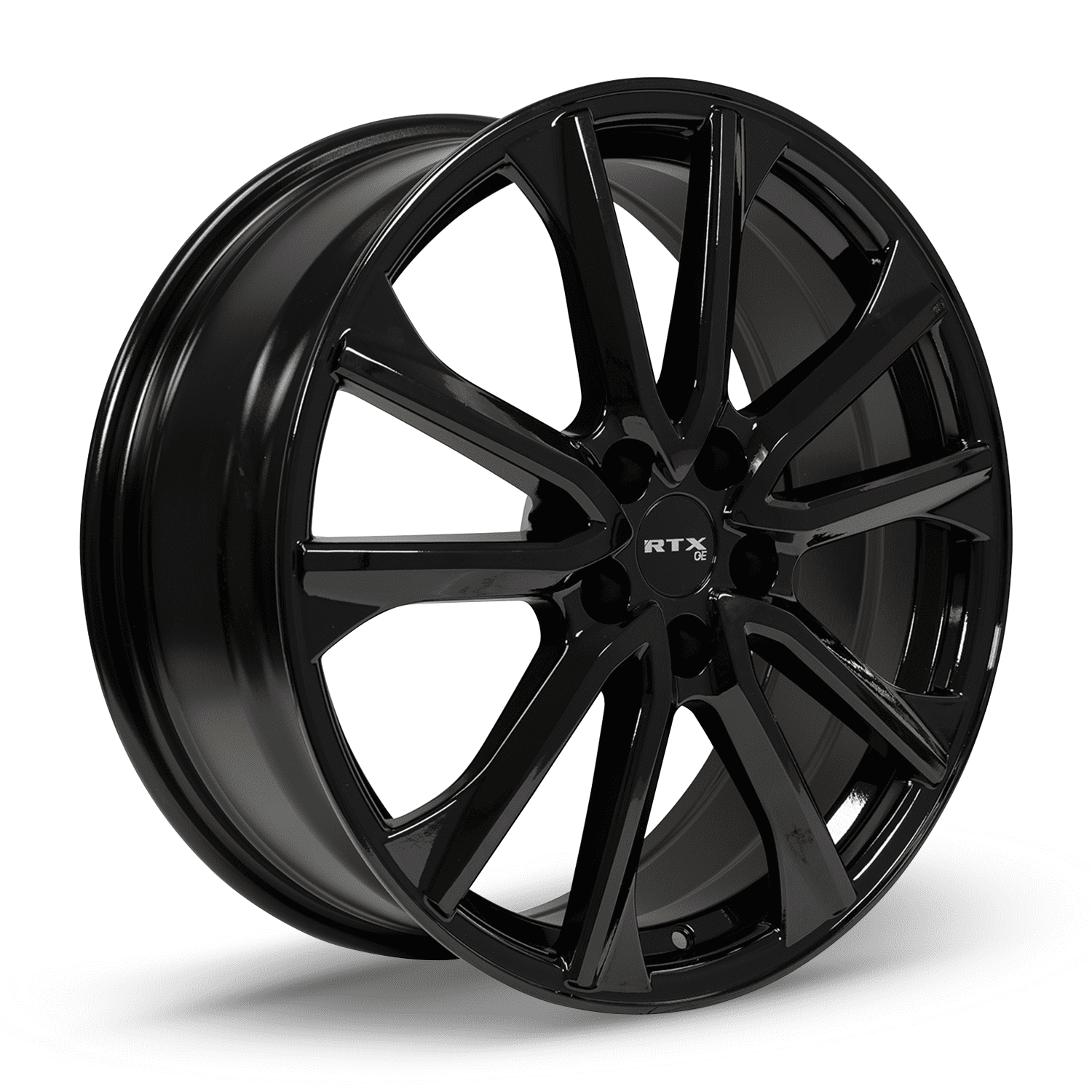 RTX Arai 19x7.5 5x114.3 ET45 CB67.1 Gloss Black Wheel