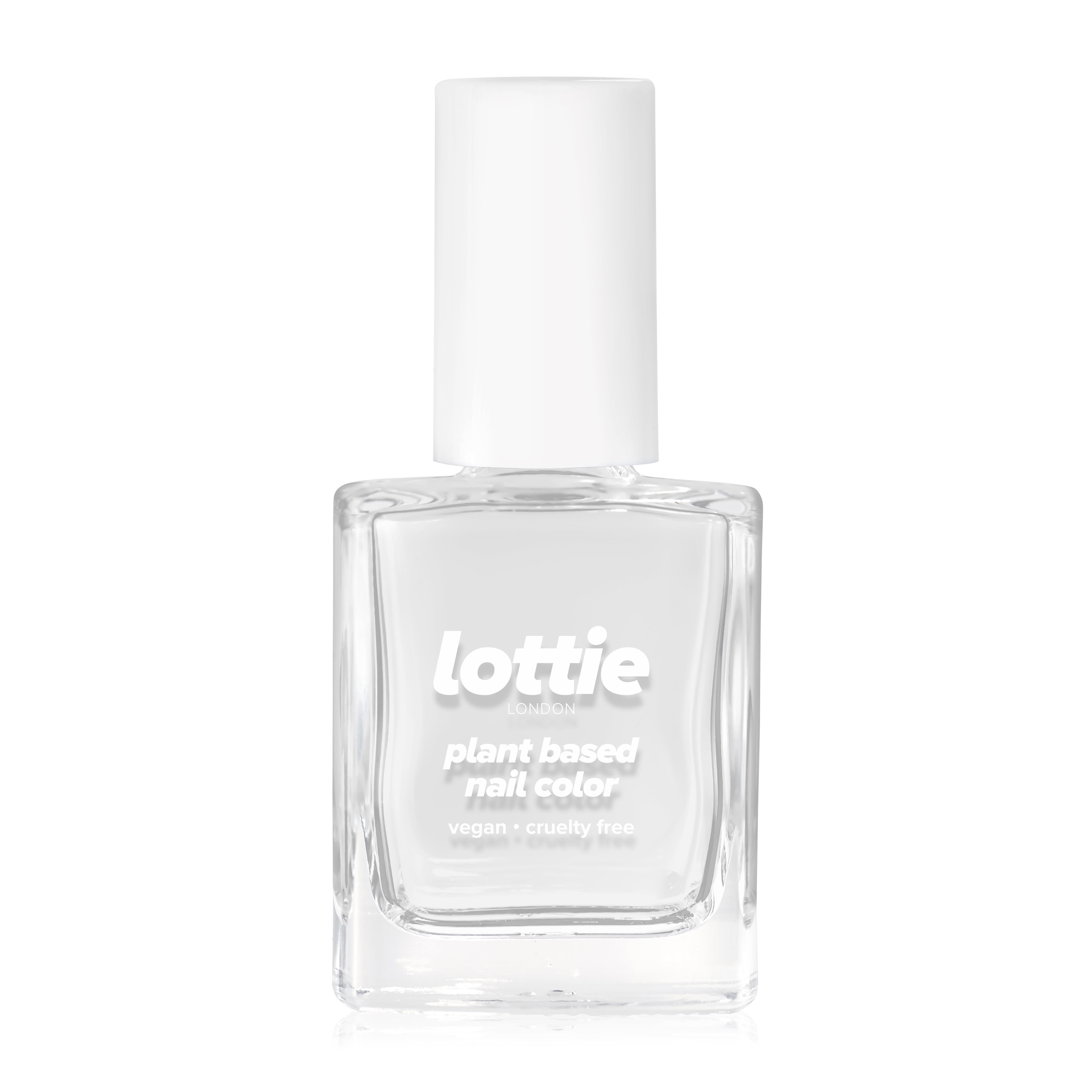 Lottie London Plant based Gel Nail color, Lowkey, 0.33 fl oz