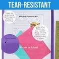 thumbnail image 3 of ECR4Kids MessageStor 2-Pocket Parent-Teacher Classroom Communication Folder, 36-Piece Set, 3 of 7