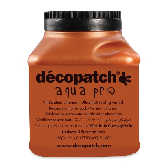 DecoPatch Aquapro Varnish - Ultra Matte, 6 oz, Bottle
