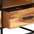 thumbnail image 5 of vidaXL TV Stand TV Unit Sideboard Home TV Console Media Unit Rough Mango Wood, 5 of 11