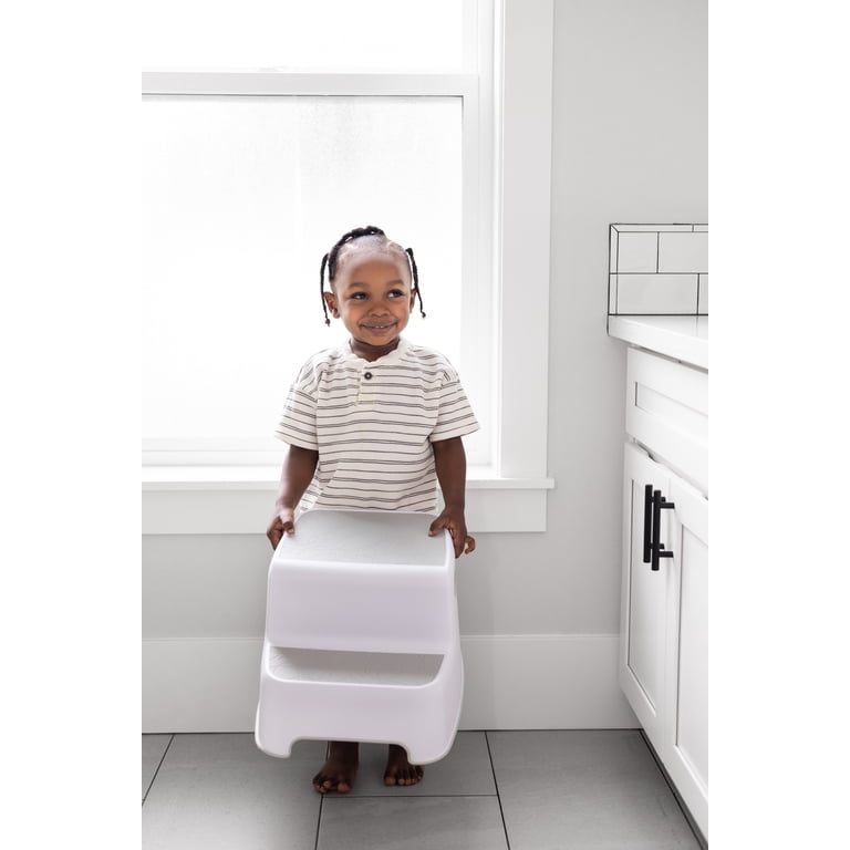 Ubbi Wide 2 Step Stool for Kids, Slip Resistant photo 6