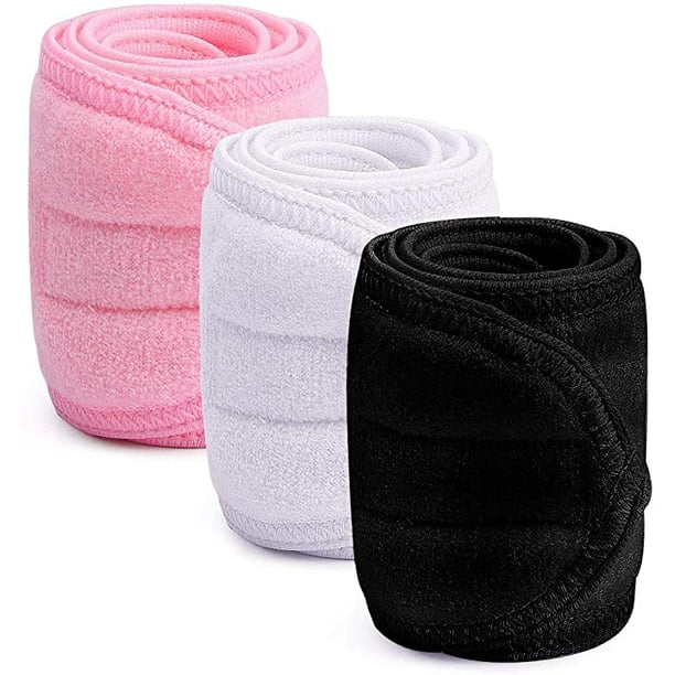 Spa Facial Headband Make Up Wrap Head Terry Cloth Headband Adjustable