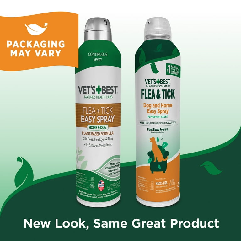 Vet s Best Flea and Tick Easy Spray for Dogs 14oz. Walmart