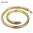 thumbnail image 3 of 2.5/3/4/5/6mm 316L Stainless Steel Men Women Round Snake Chain Necklace20"22"24", 3 of 6