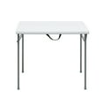 thumbnail image 4 of Mainstays 34" Square Resin Fold-in-Half Table, White, 4 of 7