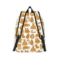 thumbnail image 7 of Easygd Christmas Elements Canvas Backpack: Stylish, Lightweight, and Versatile with Large Capacity and Adjustable Straps –, 7 of 7