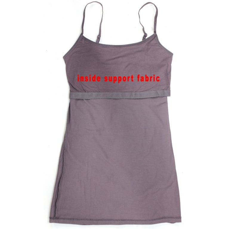 Buy Women's Camis With Built In Shelf Bra Camisole Tank Top Online at  desertcartINDIA