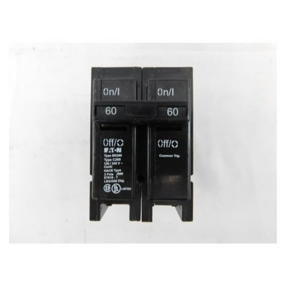 BR260 2" 60 Amp Double Pole Interchangeable Circuit Breaker10