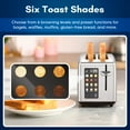 thumbnail image 4 of Elite Gourmet ECTL2530 2-Slice Toaster, Touch Screen, 4 of 5
