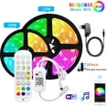 thumbnail image 2 of Tira de luces LED RGB de 20M, 30M, 5050, 2835, 5M, 10M, 15M, cinta de Leds, tira de luces LED de 12V CC, IR, WiFi, Bluetooth, adaptador de controlador EU Tan Jianjun unisex, 2 of 2