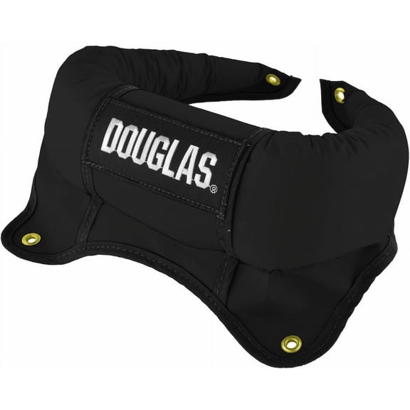Douglas Football SP Series Adult Neck Roll, Stabilizes Helmet | Black