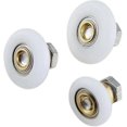 thumbnail image 1 of 4 Sizes Shower Door Rollers Runners Wheels Replacement Part Bathroom Glass Door Runner Sliding, 1 of 4