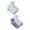 Blue/White Assorted, variant on Reebok Women's Target Cushion Ankle Socks, 6-Pack