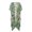 Palm Leaf, variant on HELLHERO Strawberries Daisies Bathing Suit Cover Up Casual Polyester Long Long Kimono Swimsuit Cover Up