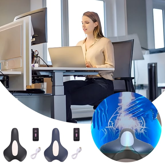 XIRQI Pelvic Floor Muscle Trainer,Sit-On-Top Kegel Exerciser,Pelvic Floor Muscle Massage for Relaxation Therapy,Postpartum Recovery of Pelvic Floor Muscles and Strength Training of Gluteal Muscles