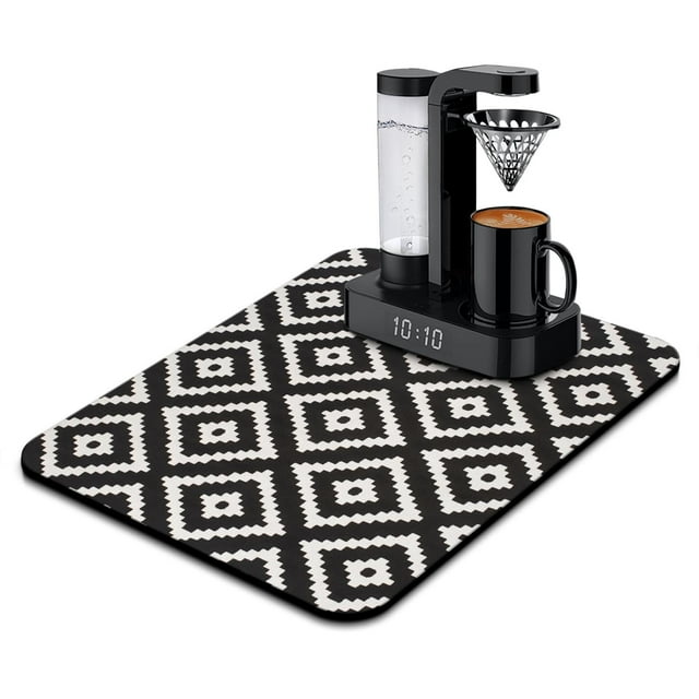 High Performance Kitchenware: 18x24 Inch Microfiber Dish Drying Mat - Ultra Absorbent for Your Convenience
