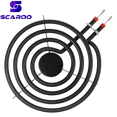 thumbnail image 3 of Scaroo MP21YA 8" & MP15YA 6" & (330031 2-PACK) Electric Range Stove Burner Element Kit, 3 of 5