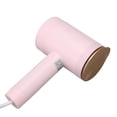 thumbnail image 2 of Mini máquina de planchar rosa, función de afeitadora de tela de 30W, plancha de vapor portátil de mano para viajes familiares, enchufe estadounidense de 110-240V, 2 of 5