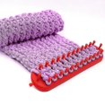 thumbnail image 3 of 4pcs/set Knitting Loom Long Ring Knitter Craft Set For Sock Scarf Hat Sweater, 3 of 4