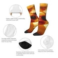 thumbnail image 3 of Yiaed Sunglasses Yellow Duck Print Great elasticity Crew Socks Sports socks for Men and Women, 3 of 5