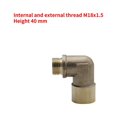 thumbnail image 4 of keepw Car Extender Laiton Réglable 90 Degrés Coudé Bung avec Entretoise d'Extension pour Véhicule, 4 of 7