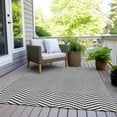 thumbnail image 6 of Addison Rugs Chantille Indoor/Outdoor Transitional Chevron White Washable Rectangle Rug, 10' x 14', 6 of 6
