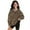 Brown Leopard Print, variant on Uorisanigo Kids Girls Sweatshirt Casual Pink Camo Hunting Forest Long Sleeve Pullover Crop Top Oversized Quarter-Zip Pullover Jacket for Teen Girl School Athletic Tops Fall Fashion Outfits Clothes