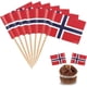 thumbnail image 1 of 100 Palillos Bandera de , Palillo de Cóctel Banderas Mini Bandera Cupcake Toppers Palillo para Comida de Fiesta Pastel Platos de Fruta Fiesta Pub Decoración, 1 of 4
